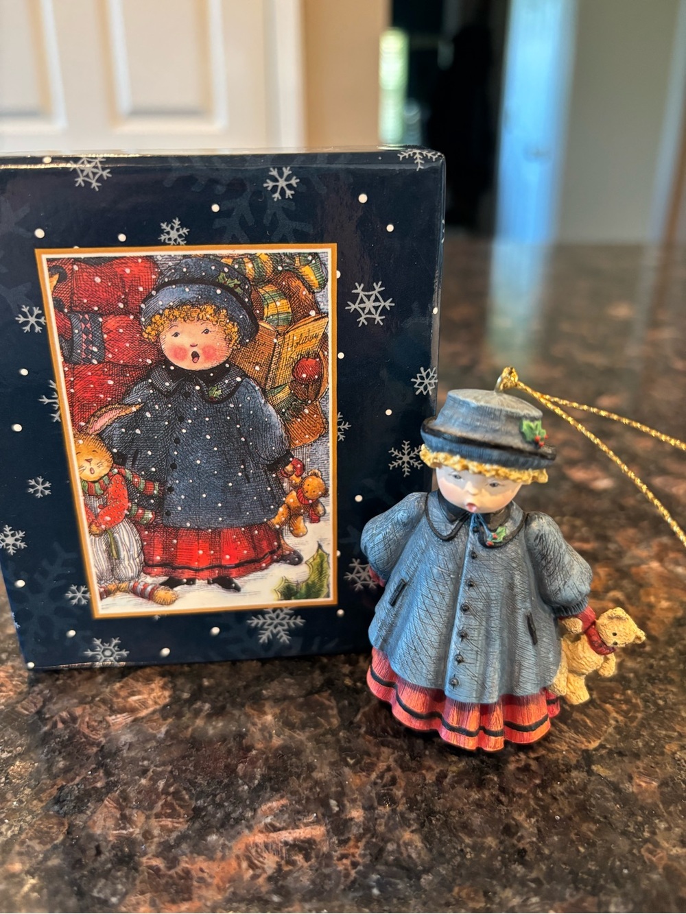 Vintage Lang Christmas Ornament